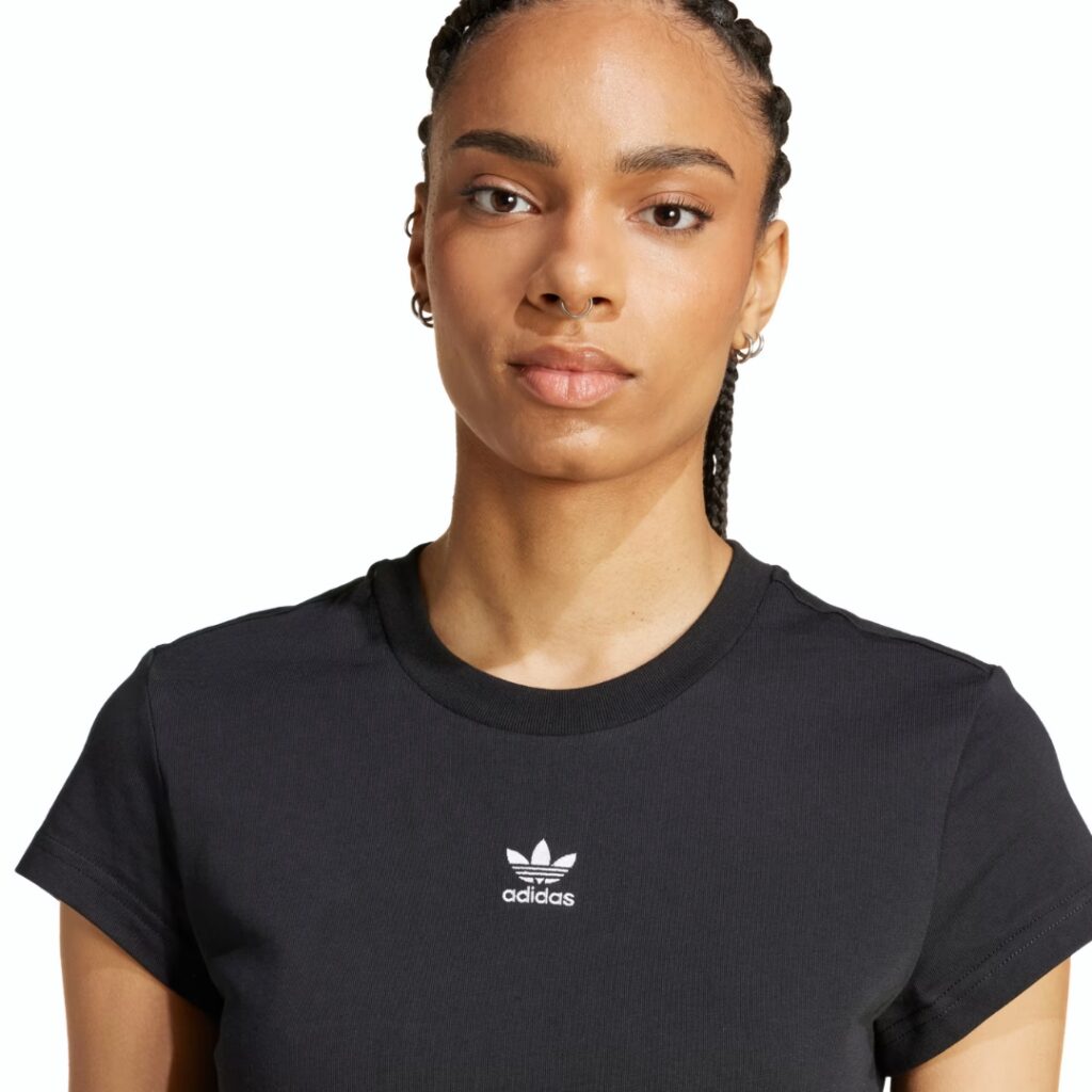 Adidas T-shirt Essentials Slim - Black - immagine 2