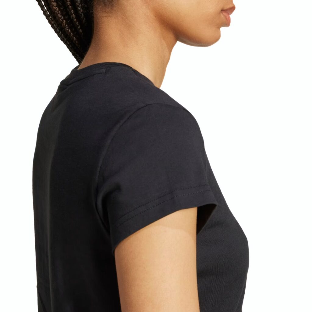 Adidas T-shirt Essentials Slim - Black - immagine 4