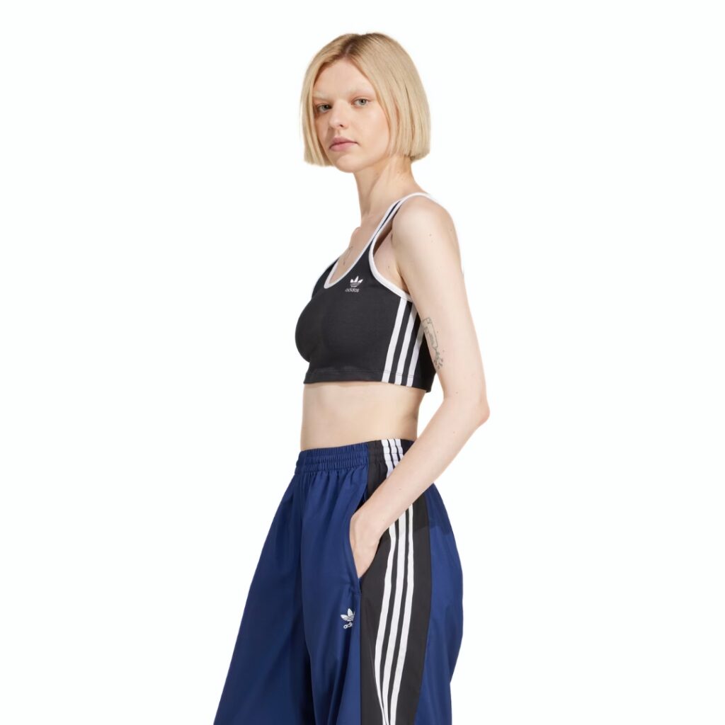 Adidas Top Adicolor 3-Stripes - Black