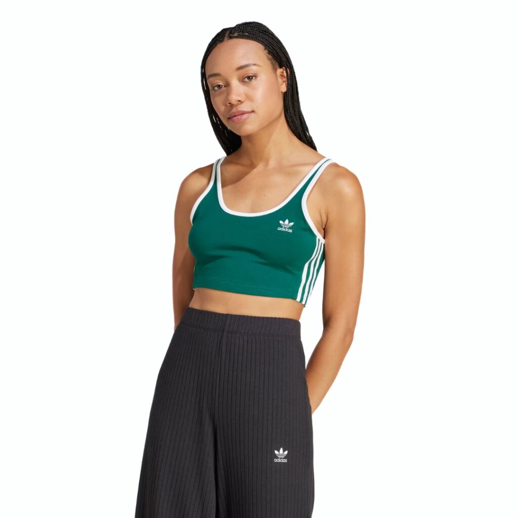 Adidas Top Adicolor 3-Stripes - Collegiate Green