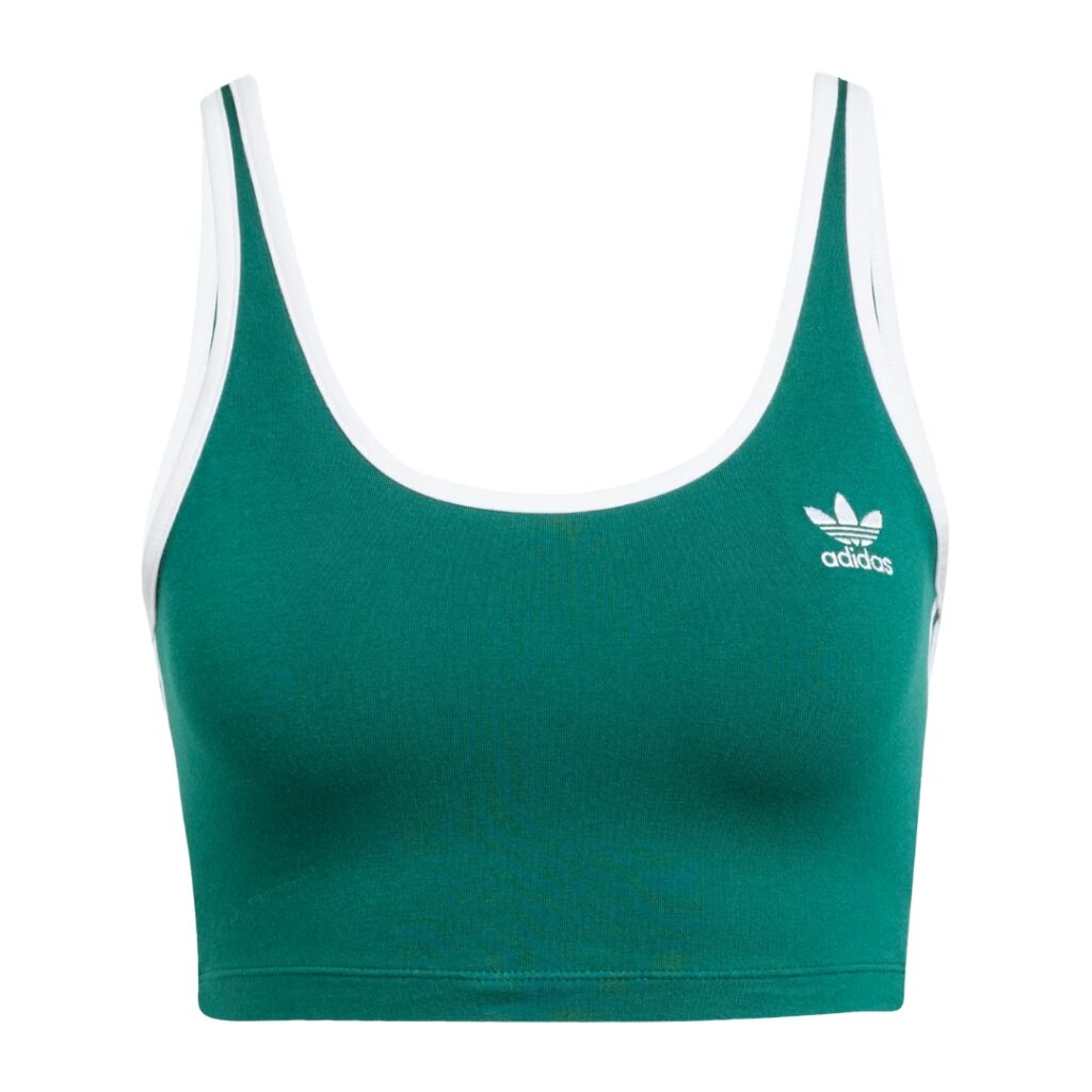 Adidas Top Adicolor 3-Stripes - Collegiate Green - immagine 6