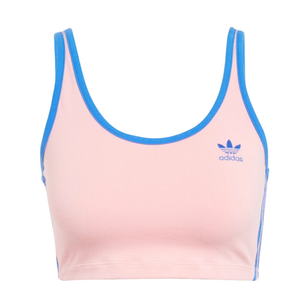 Adidas Top Adicolor 3-Stripes - Semi Pink Spark/Blue - immagine 5