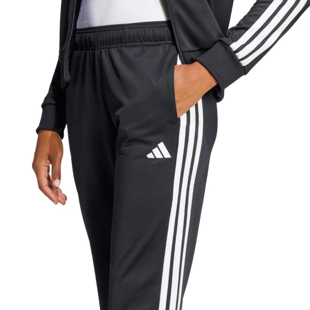 Adidas Tuta 3-Stripes - Black - immagine 4