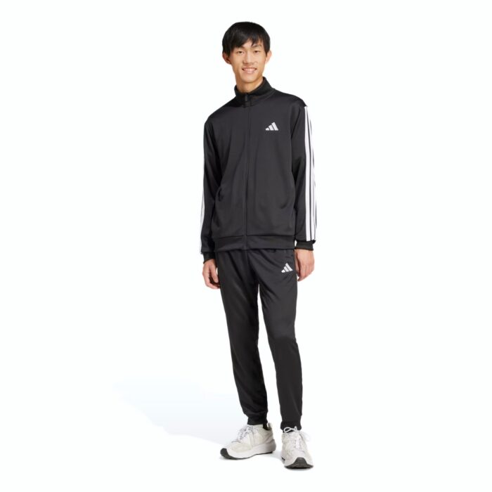 Adidas Tuta Sportswear Basic 3-Stripes French Terry - Black