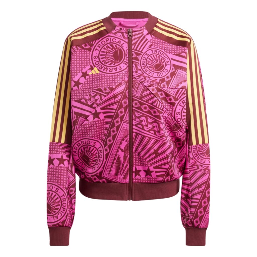 Adidas x Farm Rio Giacca - Lucid Fuchsia/Shadow Red - immagine 5