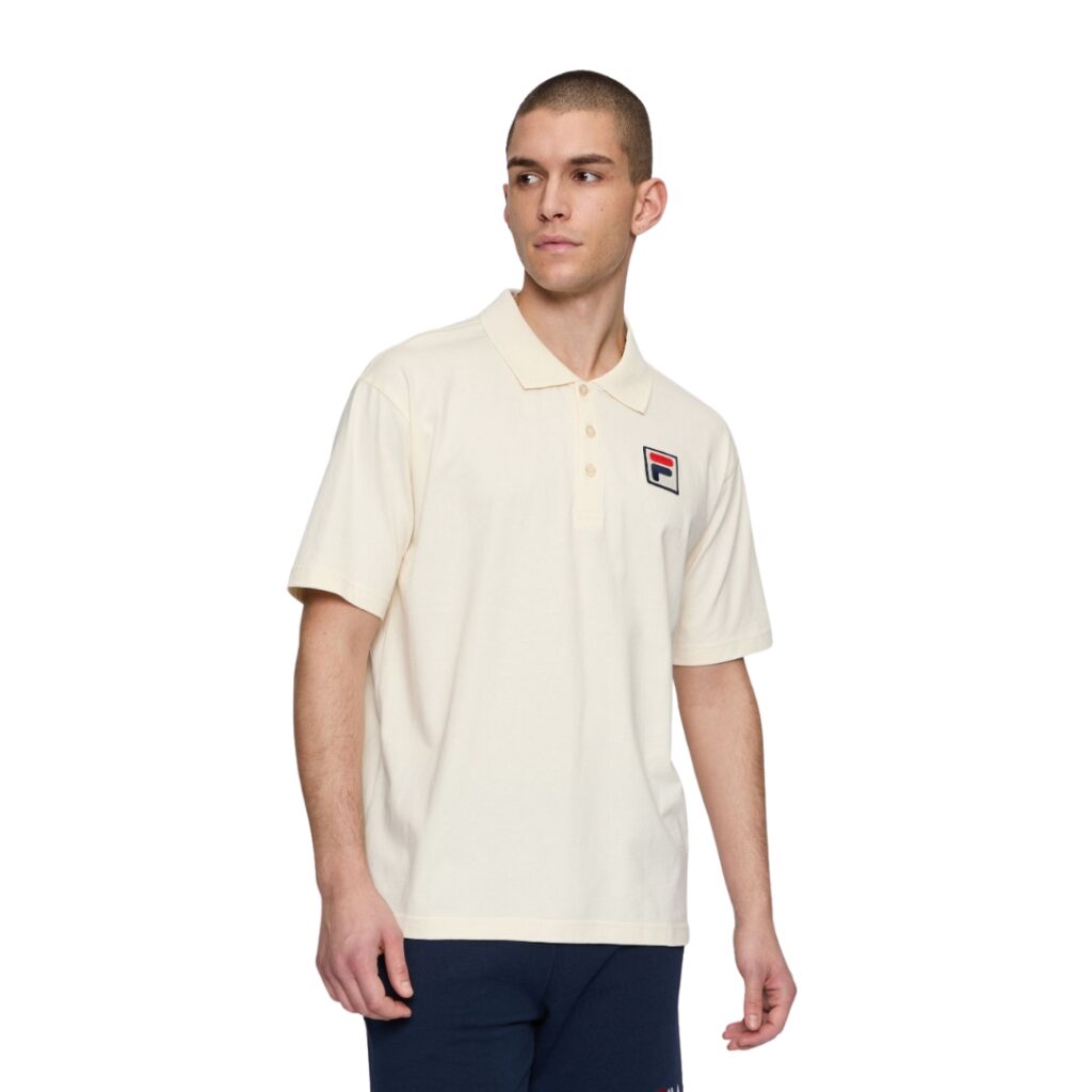 Fila BURFORD Polo Oversize - Antique White