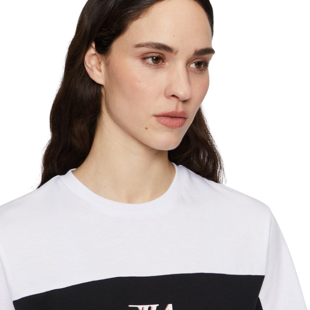 Fila T-Shirt LAARINE - Bright White/Black - immagine 4