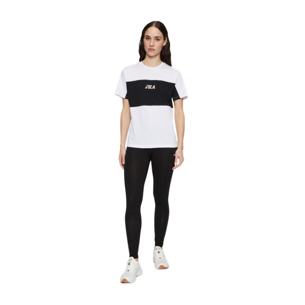 Fila T-Shirt LAARINE - Bright White/Black - immagine 2