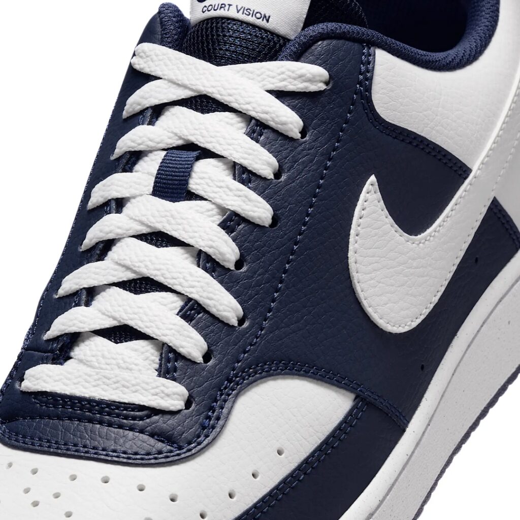 Nike Court Vision Low - Midnight Navy/White - immagine 3