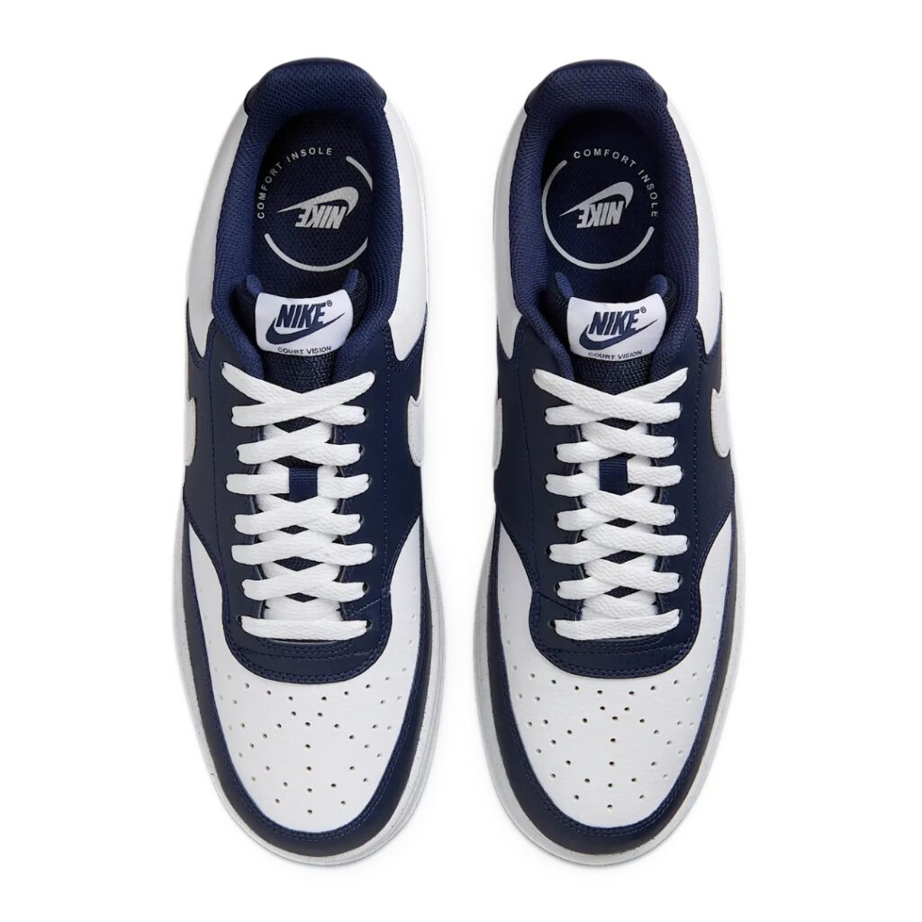Nike Court Vision Low - Midnight Navy/White - immagine 6