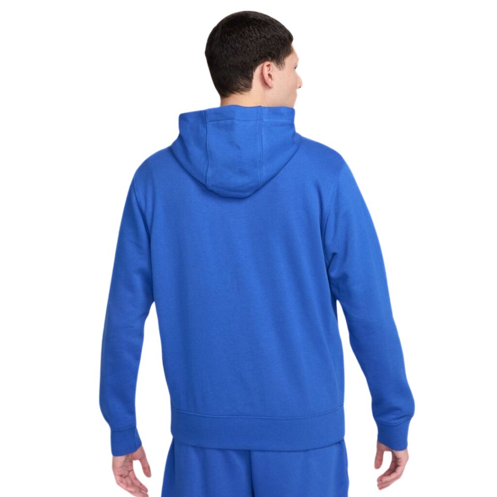 Nike Sportswear Club Felpa Con Cappuccio - Blue - immagine 2