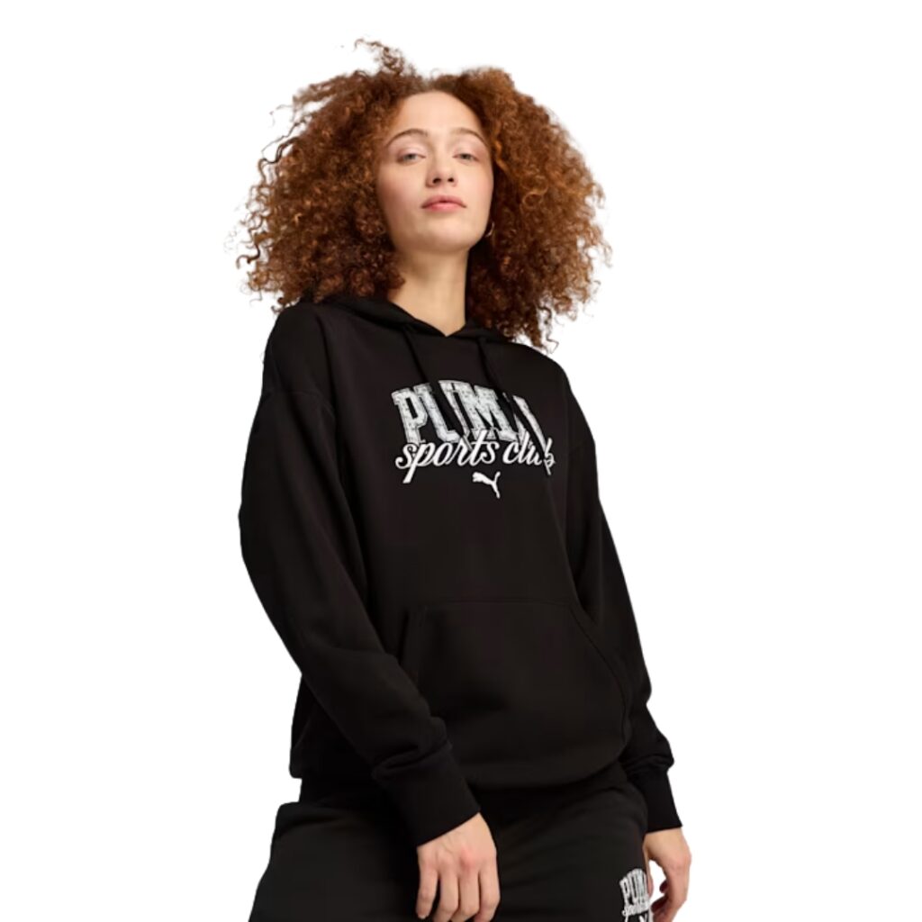 Puma CLASS Felpa Con Cappuccio - Black
