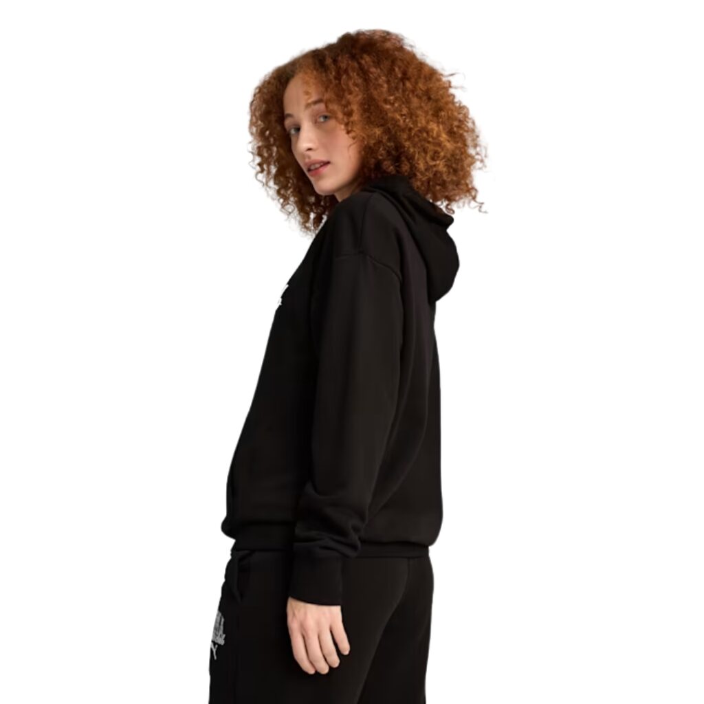 Puma CLASS Felpa Con Cappuccio - Black - immagine 4