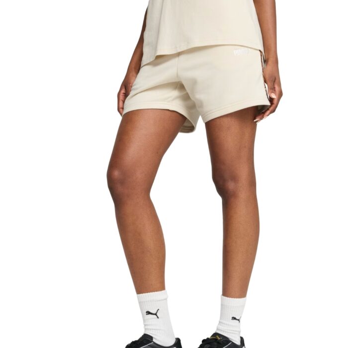 Puma ESS Shorts Graphic Animal - Alpine Snow