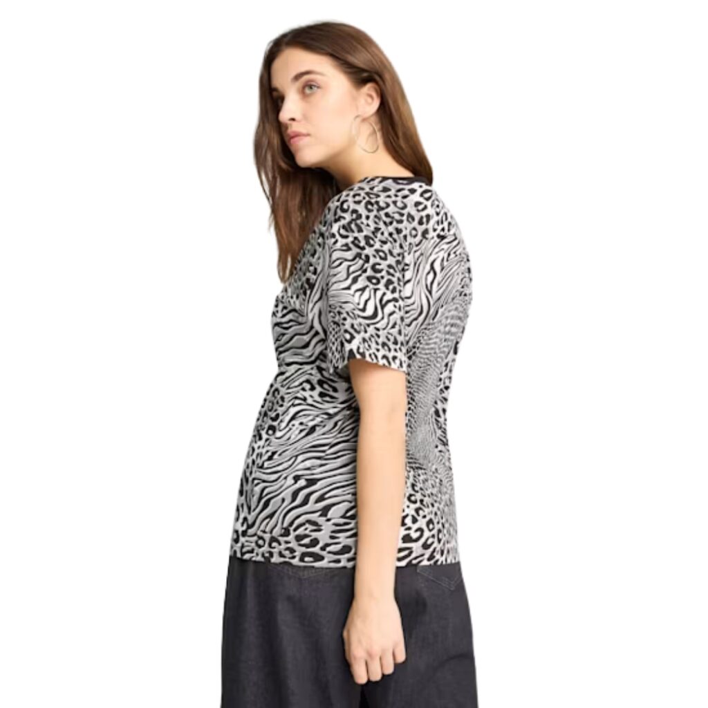 Puma T-Shirt Animal Graphic - Black - immagine 2