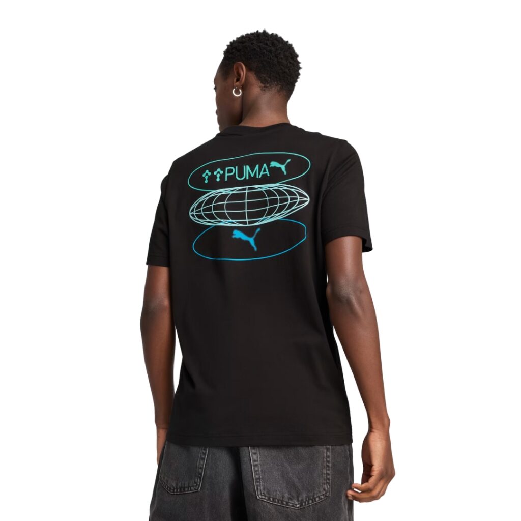 Puma T-shirt grafica 3 Circles - Black