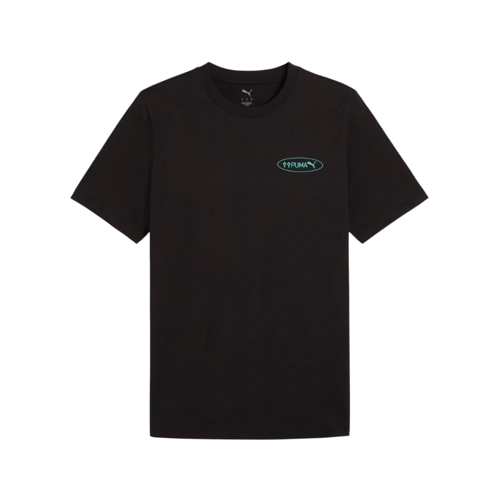 Puma T-shirt grafica 3 Circles - Black - immagine 4