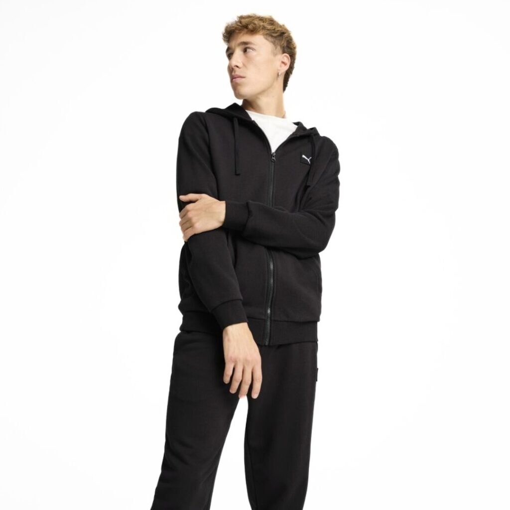 Puma Tuta Con Cappuccio - Black - immagine 4