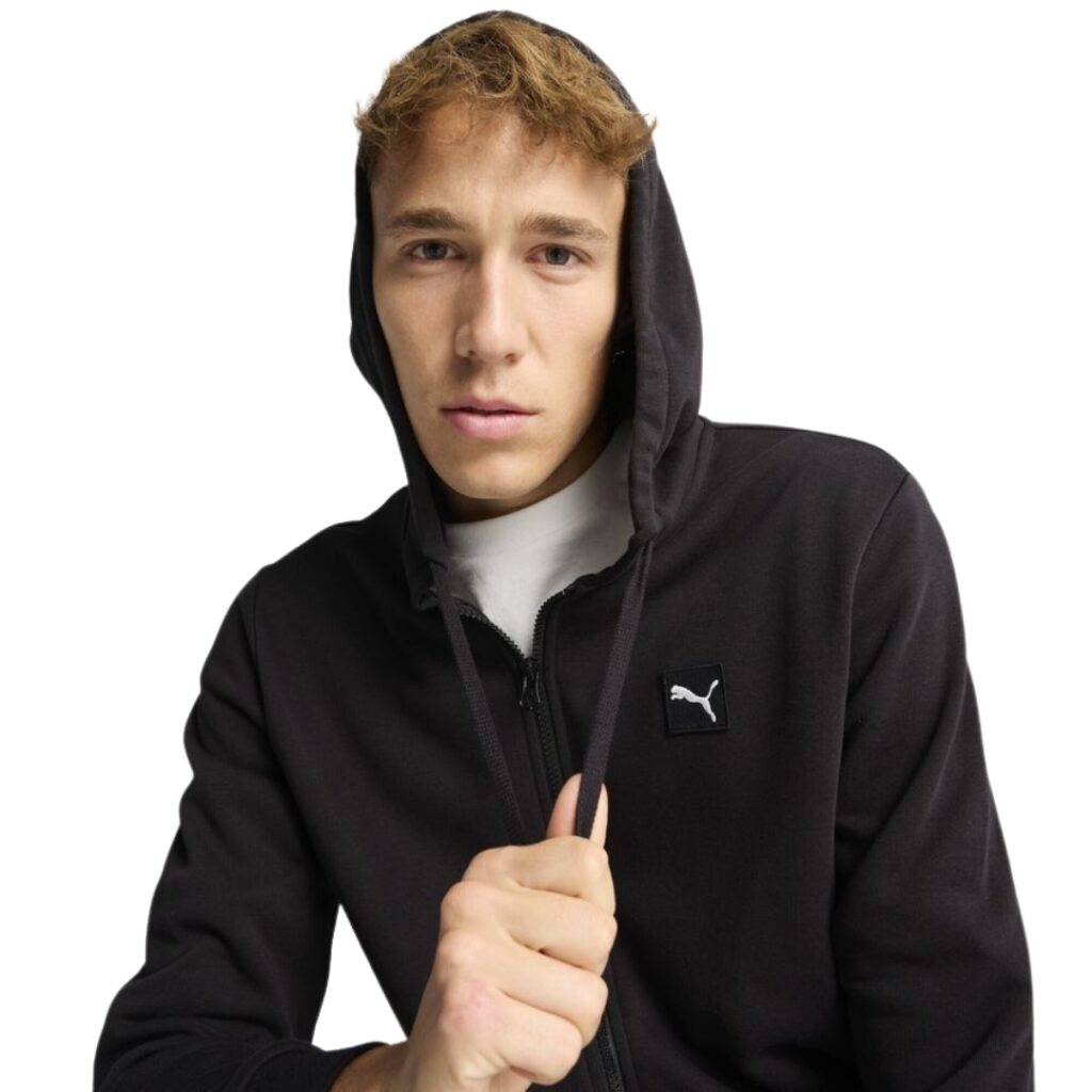 Puma Tuta Con Cappuccio - Black