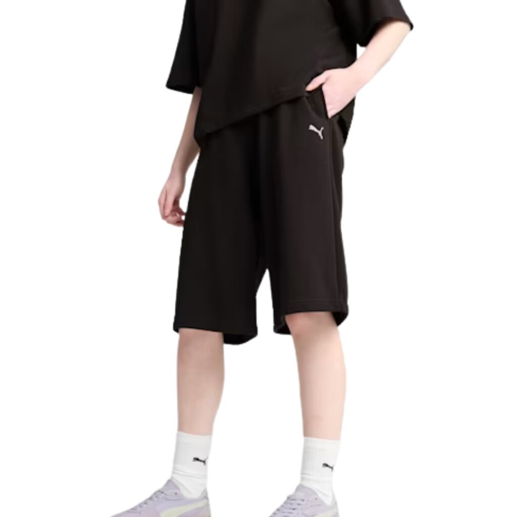 Puma WARDROBE Essentials Relaxed 14" Jorts - Black