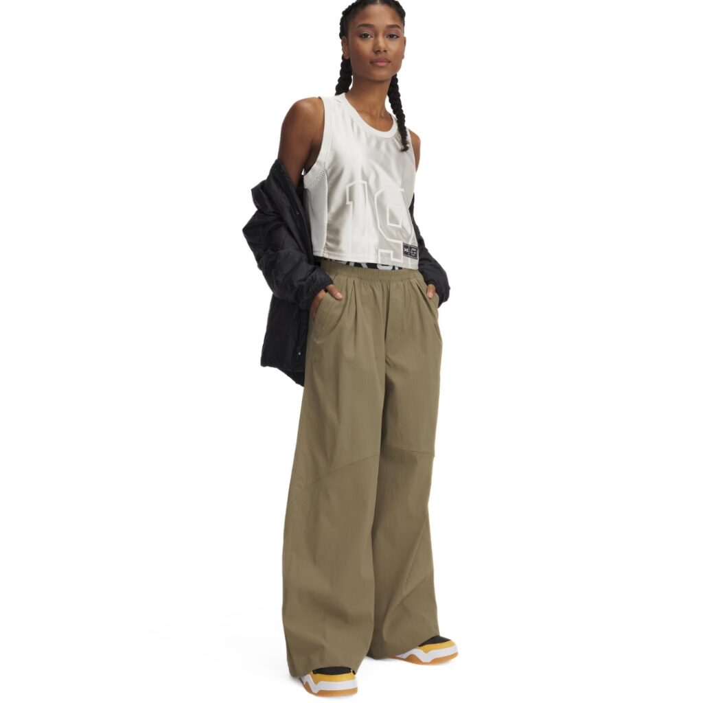 Under Armour Pantaloni Unstoppable Woven Parachute - Bayou - immagine 2