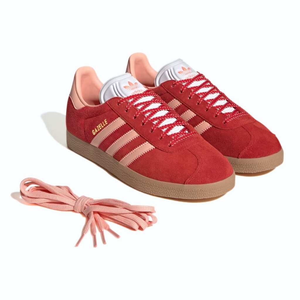 Shop on line - Sneakerboxshop Adidas - Gazelle Better Scarlet Glow Pink JH7217