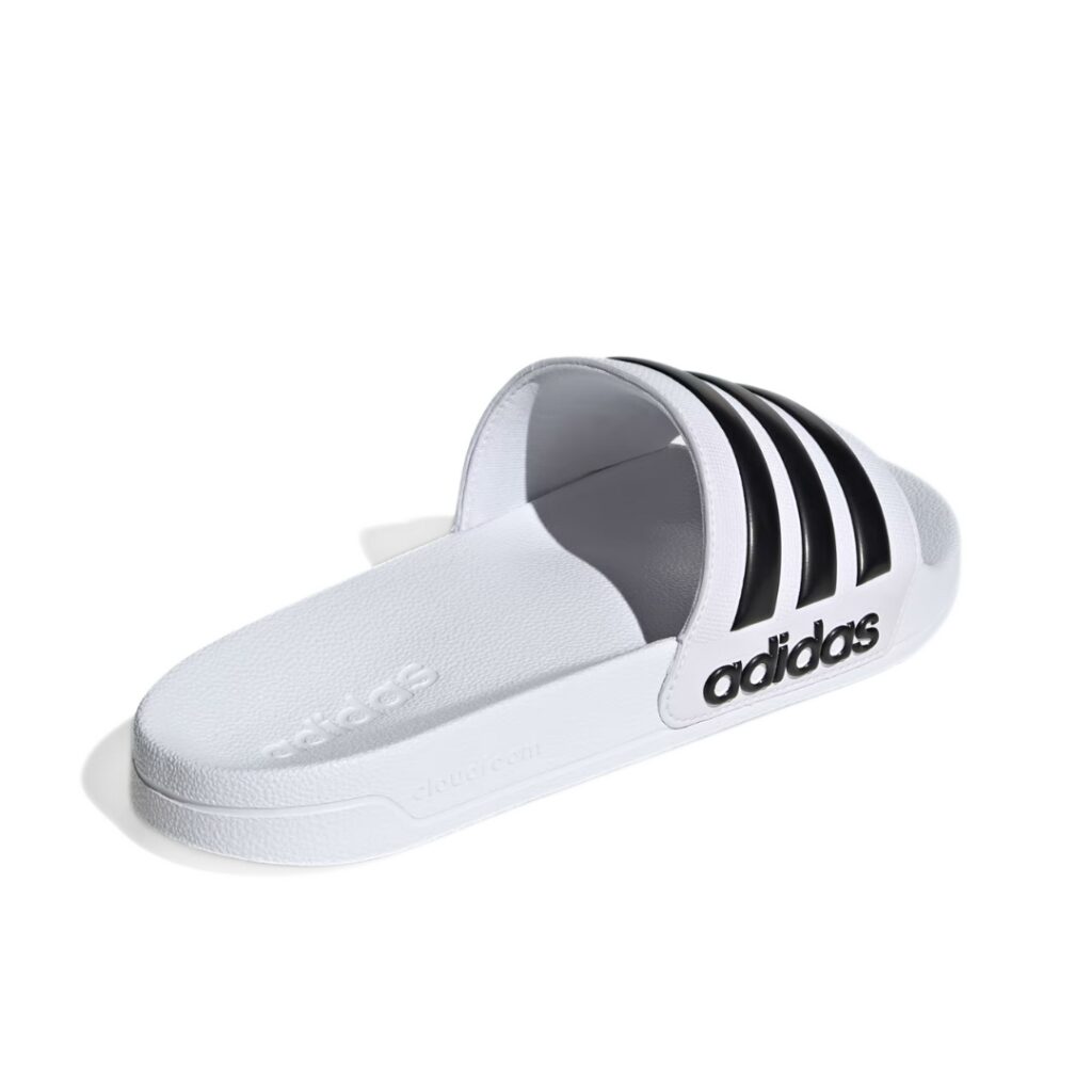 Adidas Ciabatte Adilette Shower - Cloud White/Core Black - immagine 4