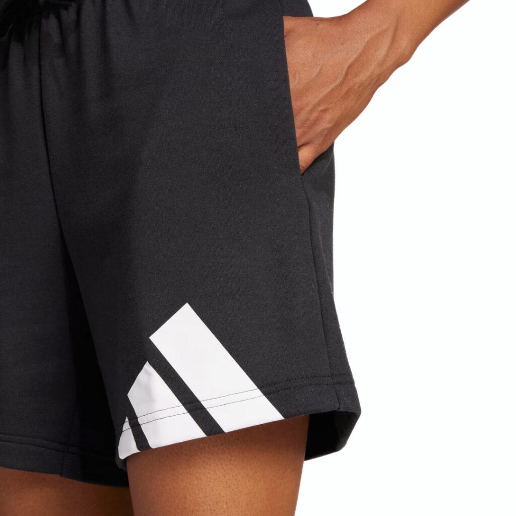 Adidas Shorts Big Logo - Black/White - immagine 4