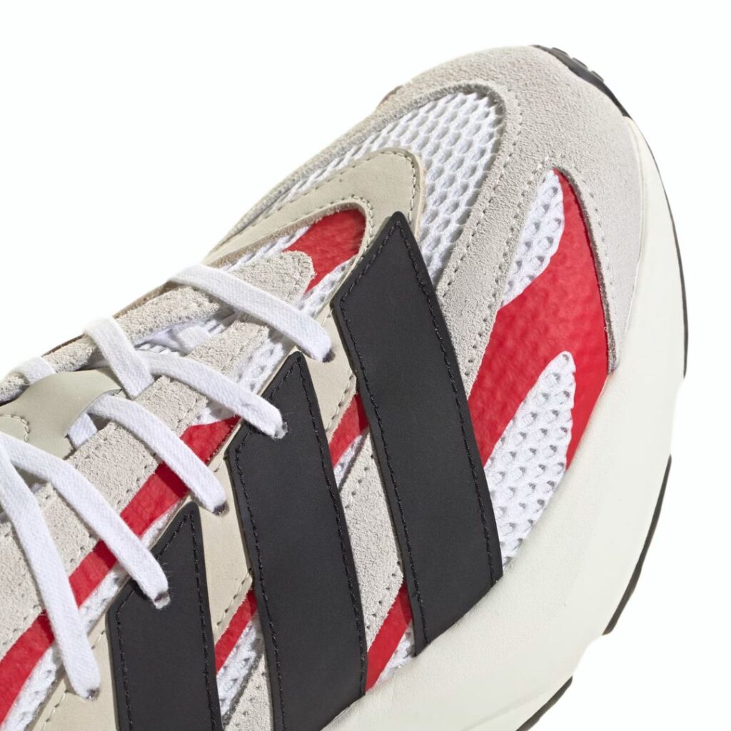 Adidas Lightblaze - Off White/Core Black/Better Scarlet - immagine 4