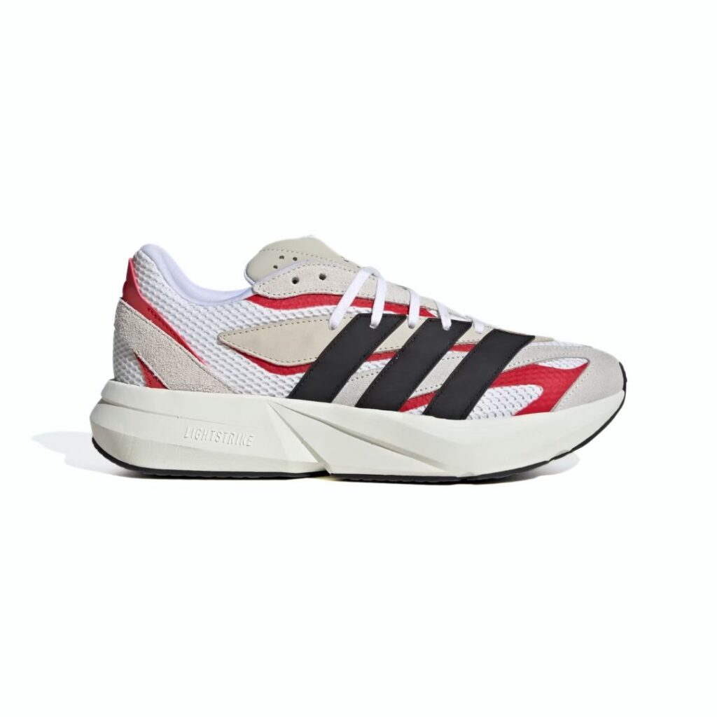 Adidas Lightblaze - Off White/Core Black/Better Scarlet
