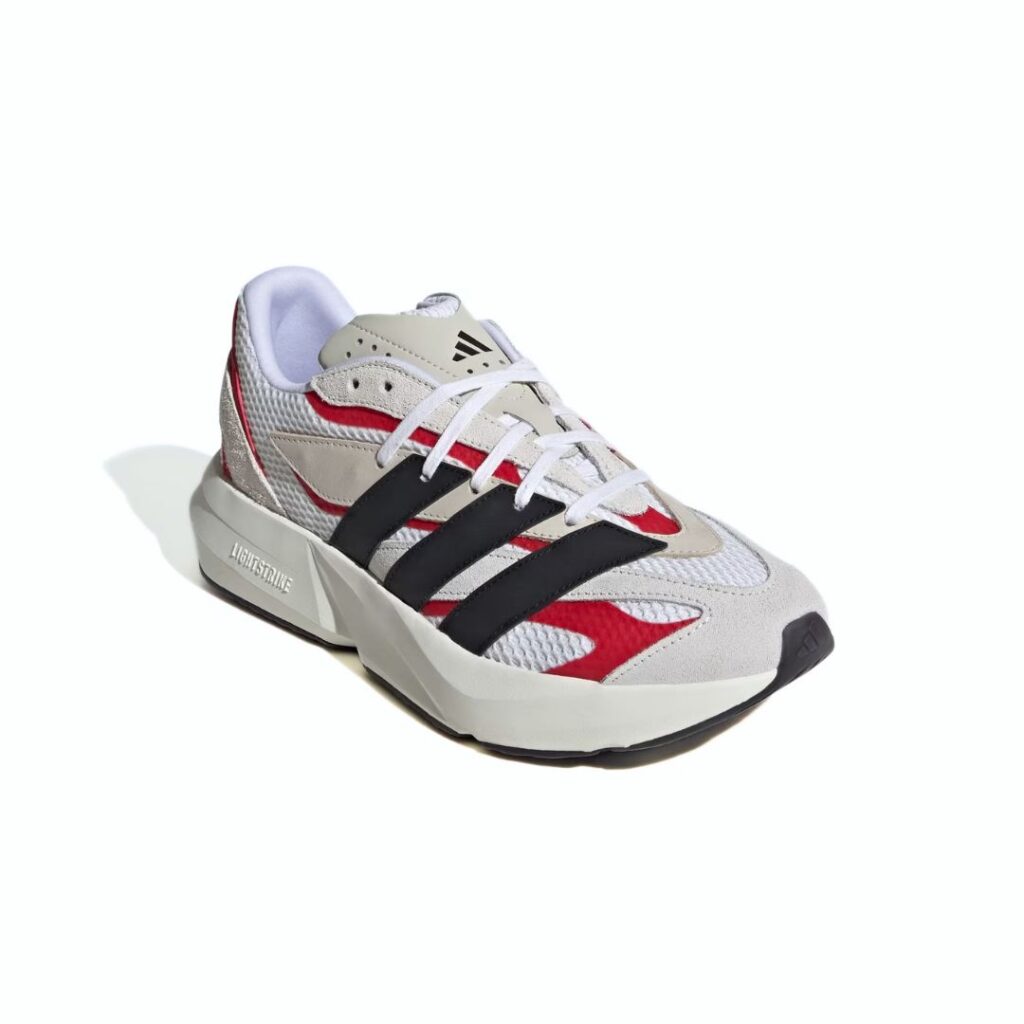 Adidas Lightblaze - Off White/Core Black/Better Scarlet - immagine 3