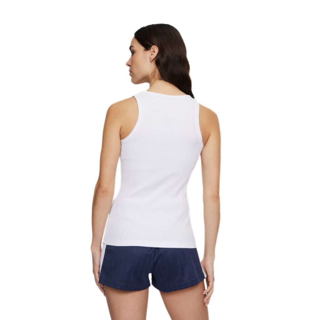 Fila Canotta A Coste - Bright White - immagine 2