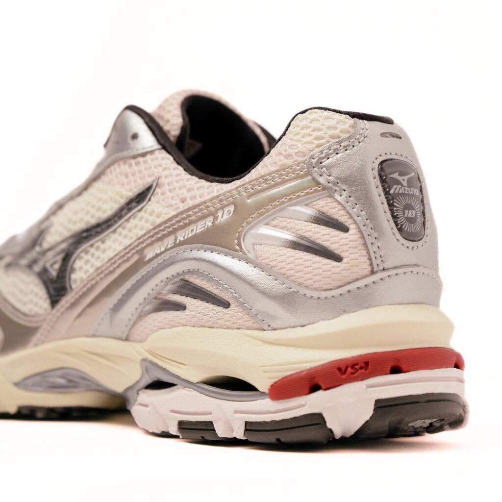 Mizuno Wave Rider 10 - Snow White/Black Sand - immagine 3