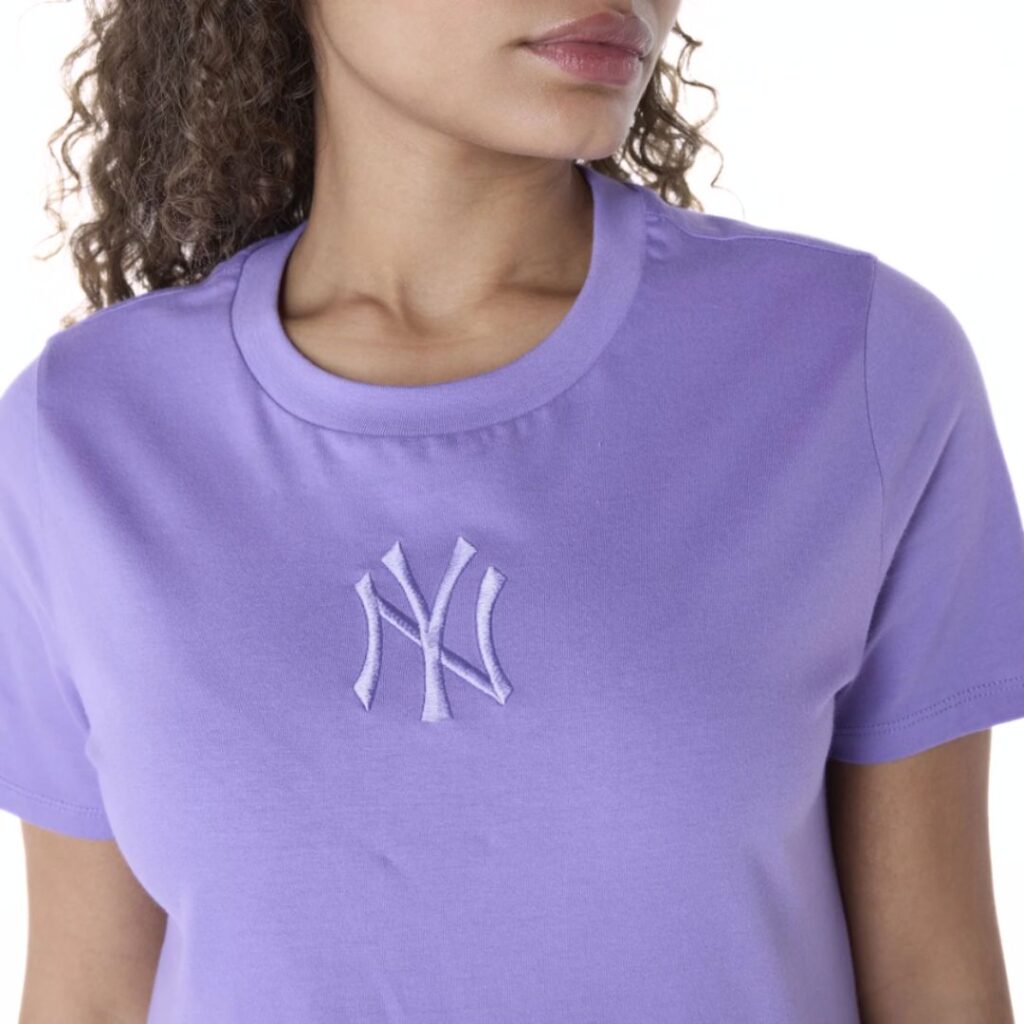 New Era T-Shirt New York Yankees - Lilla - immagine 2