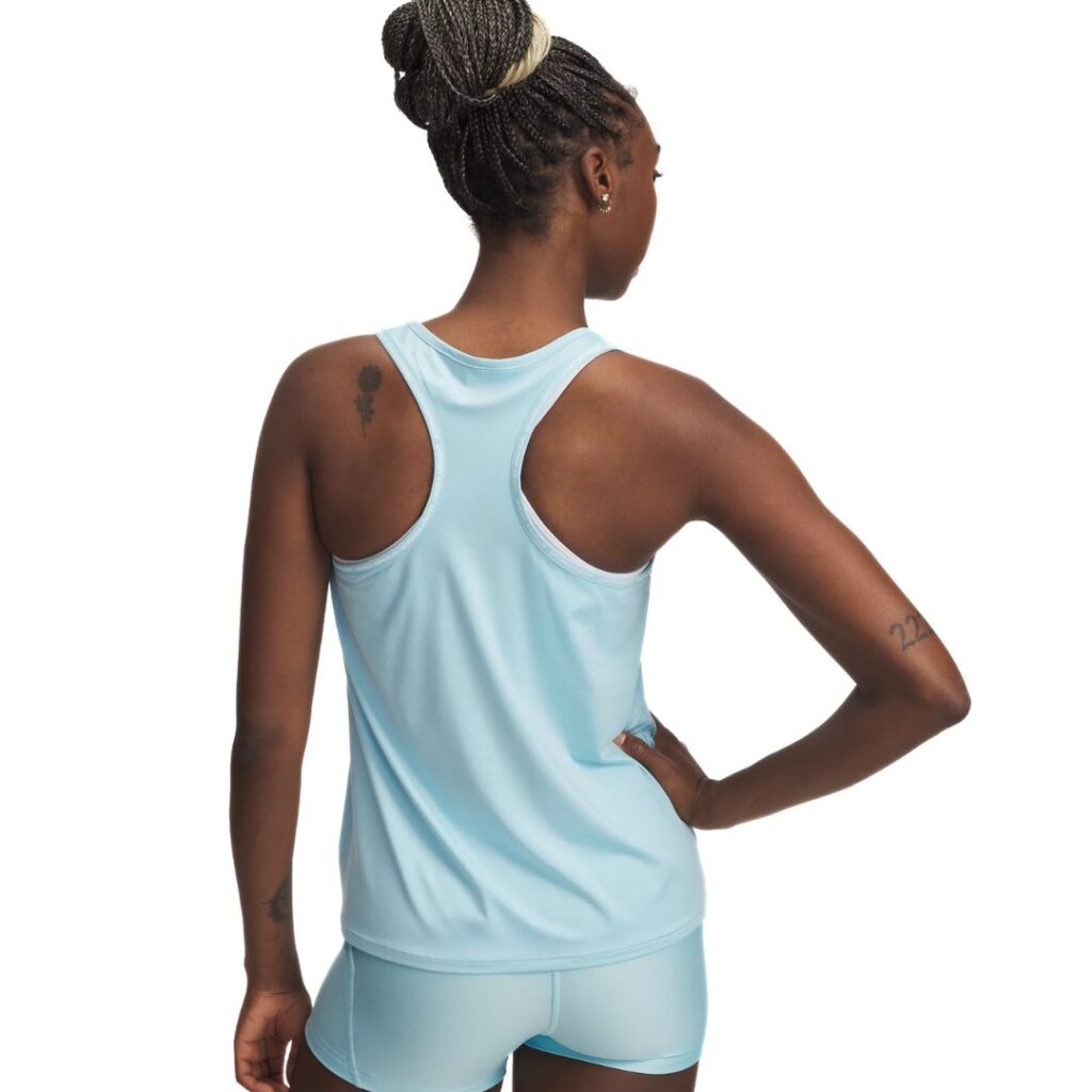 Under Armour Canotta Tech™ Knockout - Stream/White - immagine 2