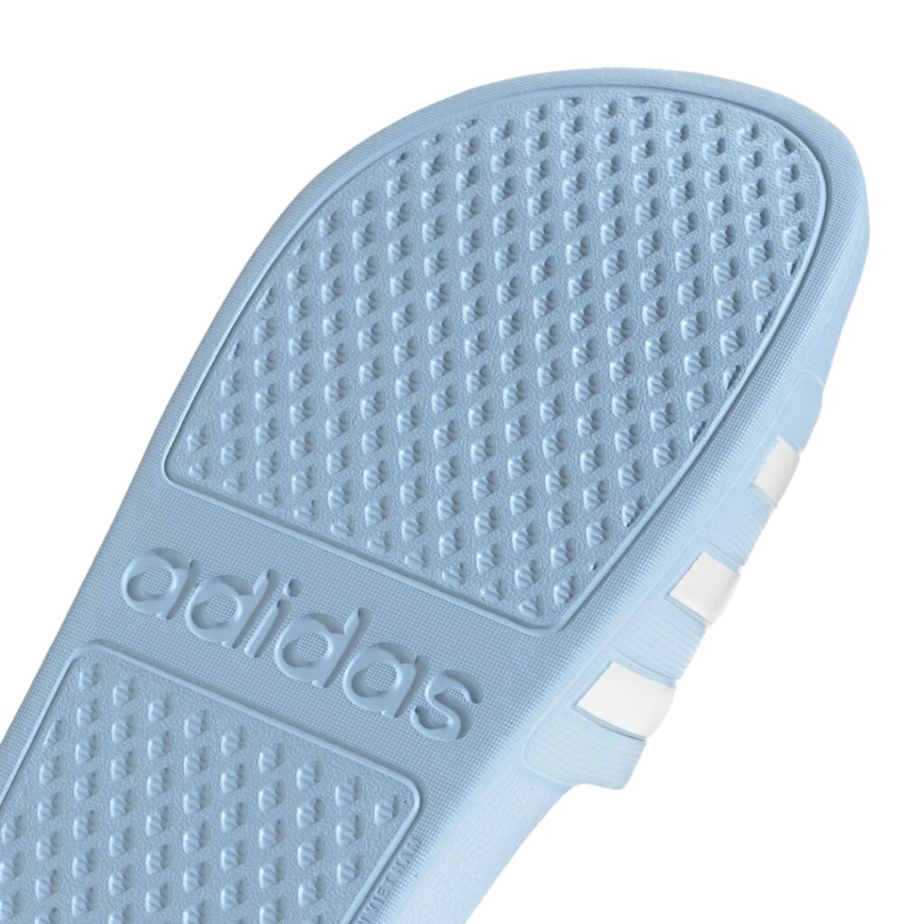 Adidas Ciabatte Adilette Aqua - Glow Blue/Zero Metalic - immagine 6