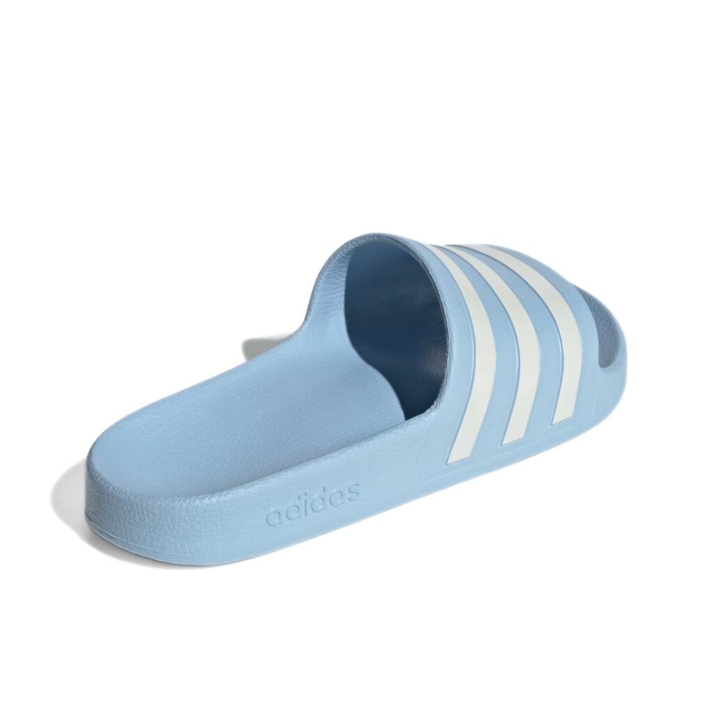 Adidas Ciabatte Adilette Aqua - Glow Blue/Zero Metalic - immagine 4