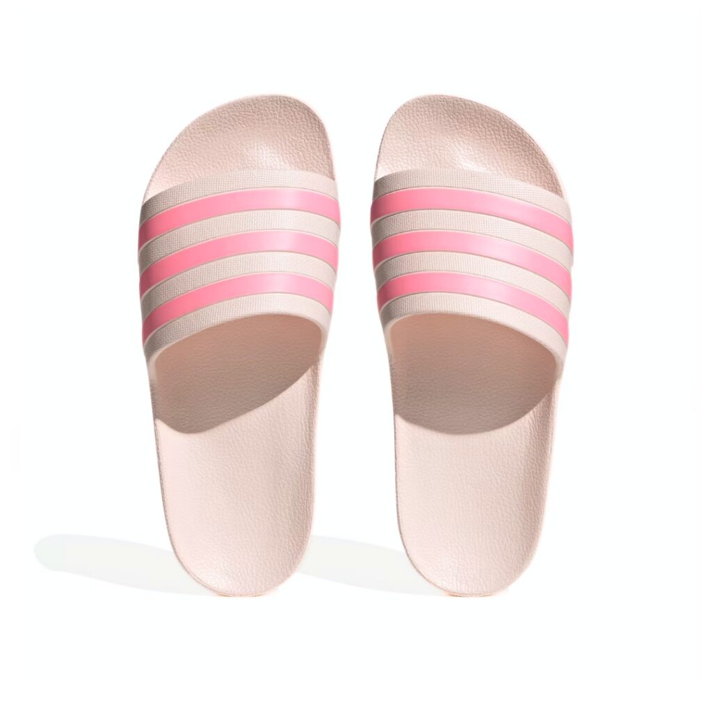 Adidas Ciabatte Adilette Aqua - Wonder Quartz/Beam Pink - immagine 2