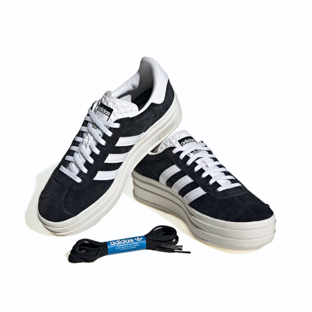 Adidas Gazelle Bold - Black/White