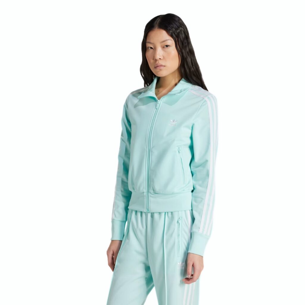 Adidas Giacca Adicolor Classics Firebird – Semi Flash Aqua