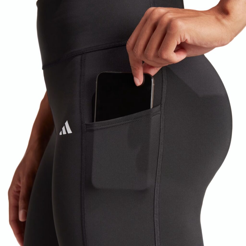 Adidas Leggings Optime 7-Inch - Core Black - immagine 3