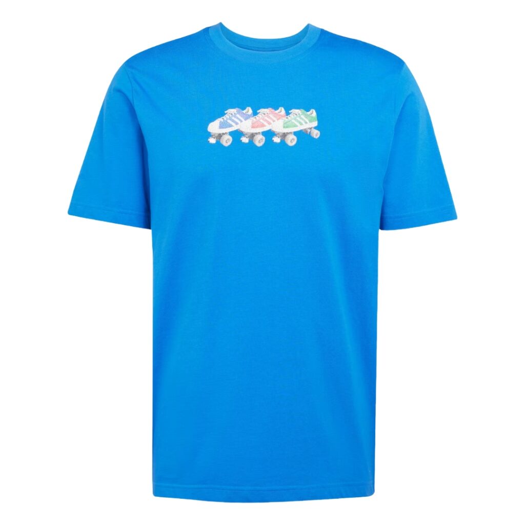 Adidas Originals T-Shirt Roller - Blue - immagine 6