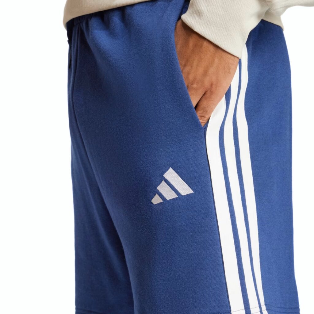 Adidas Shorts 3-Stripes - Dark Blue/White - immagine 3