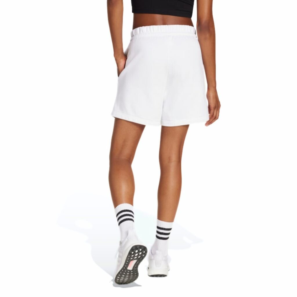 Adidas Shorts Big Logo - White/Black - immagine 4