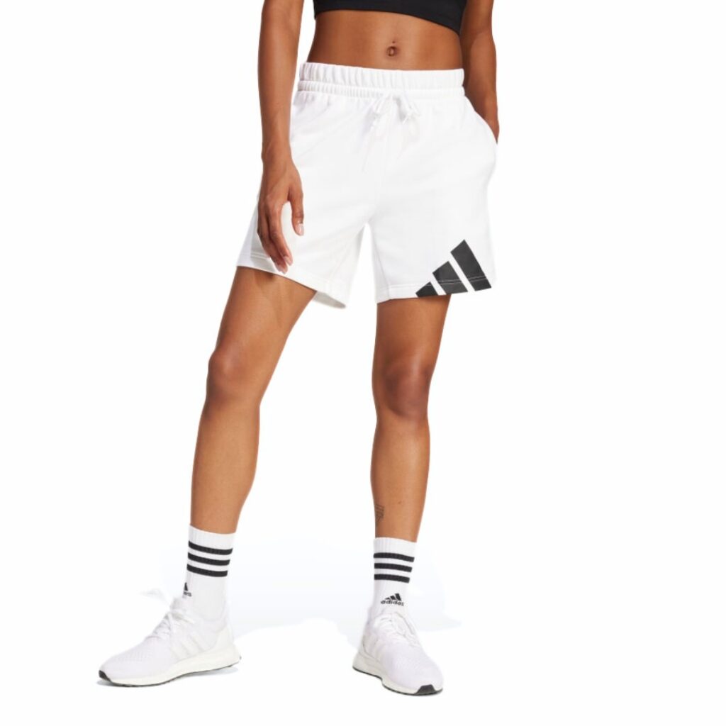 Adidas Shorts Big Logo - White/Black
