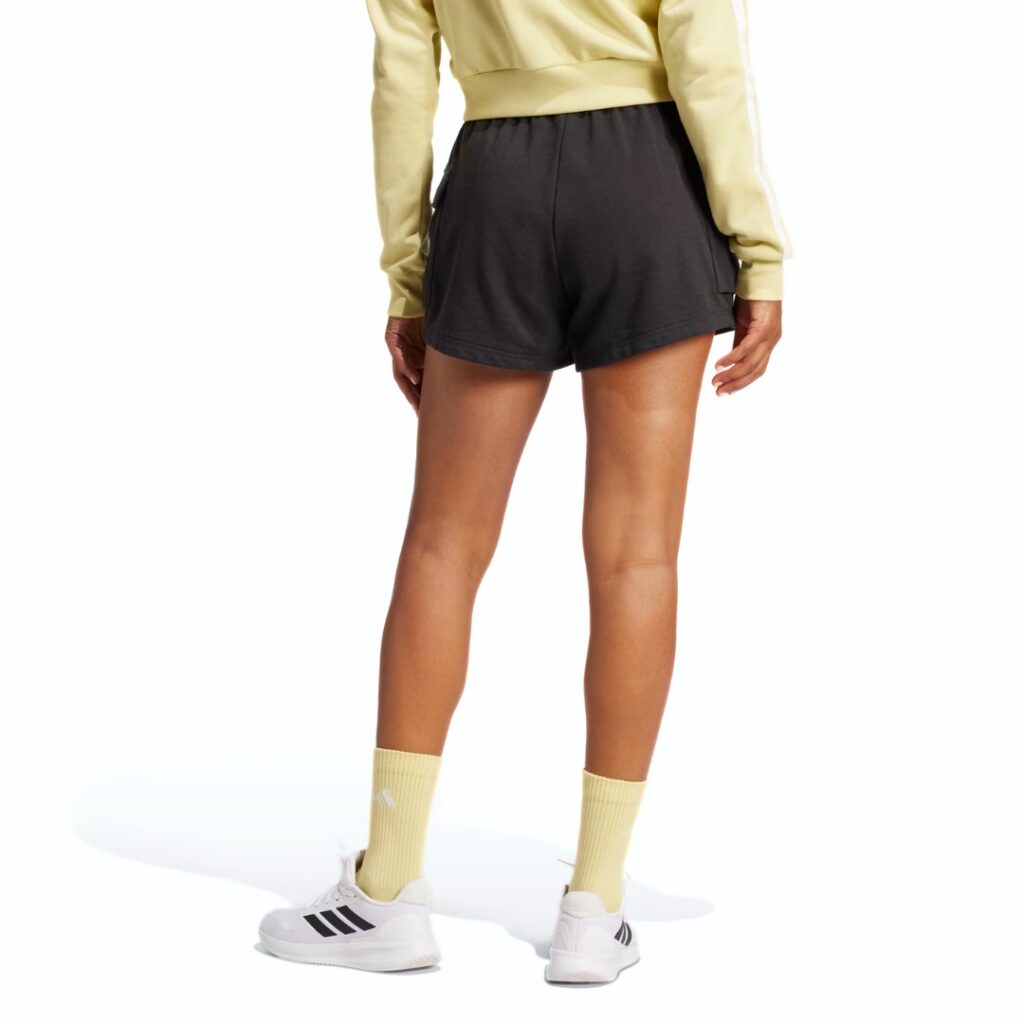 Adidas Shorts Cargo Essentials Small Logo - Black - immagine 3