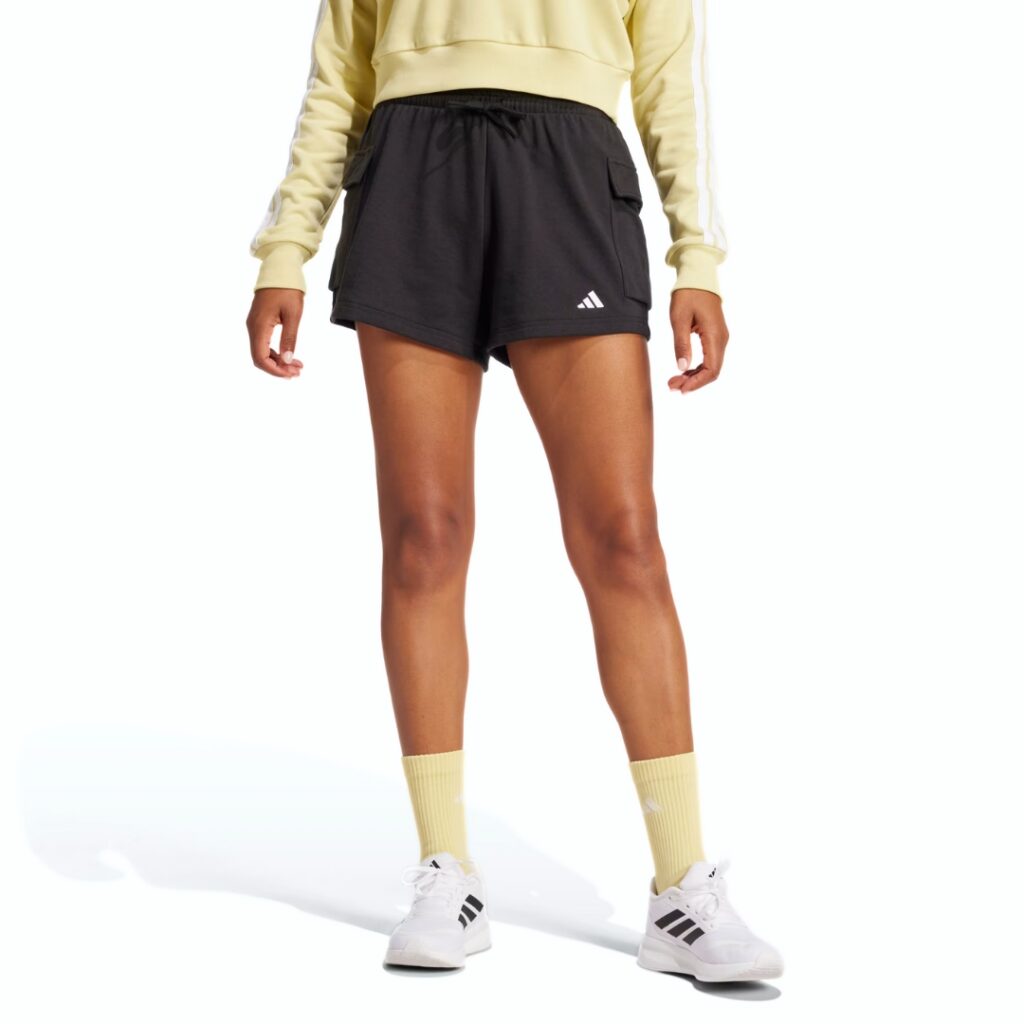 Adidas Shorts Cargo Essentials Small Logo - Black