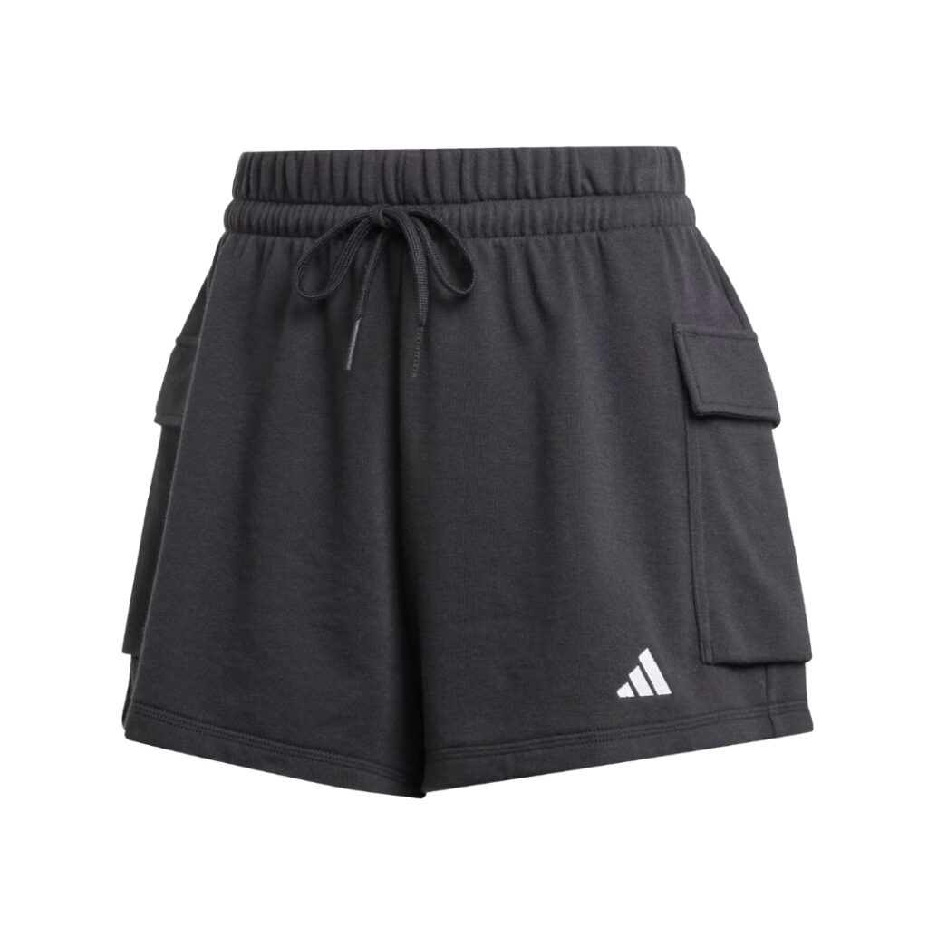 Adidas Shorts Cargo Essentials Small Logo - Black - immagine 6