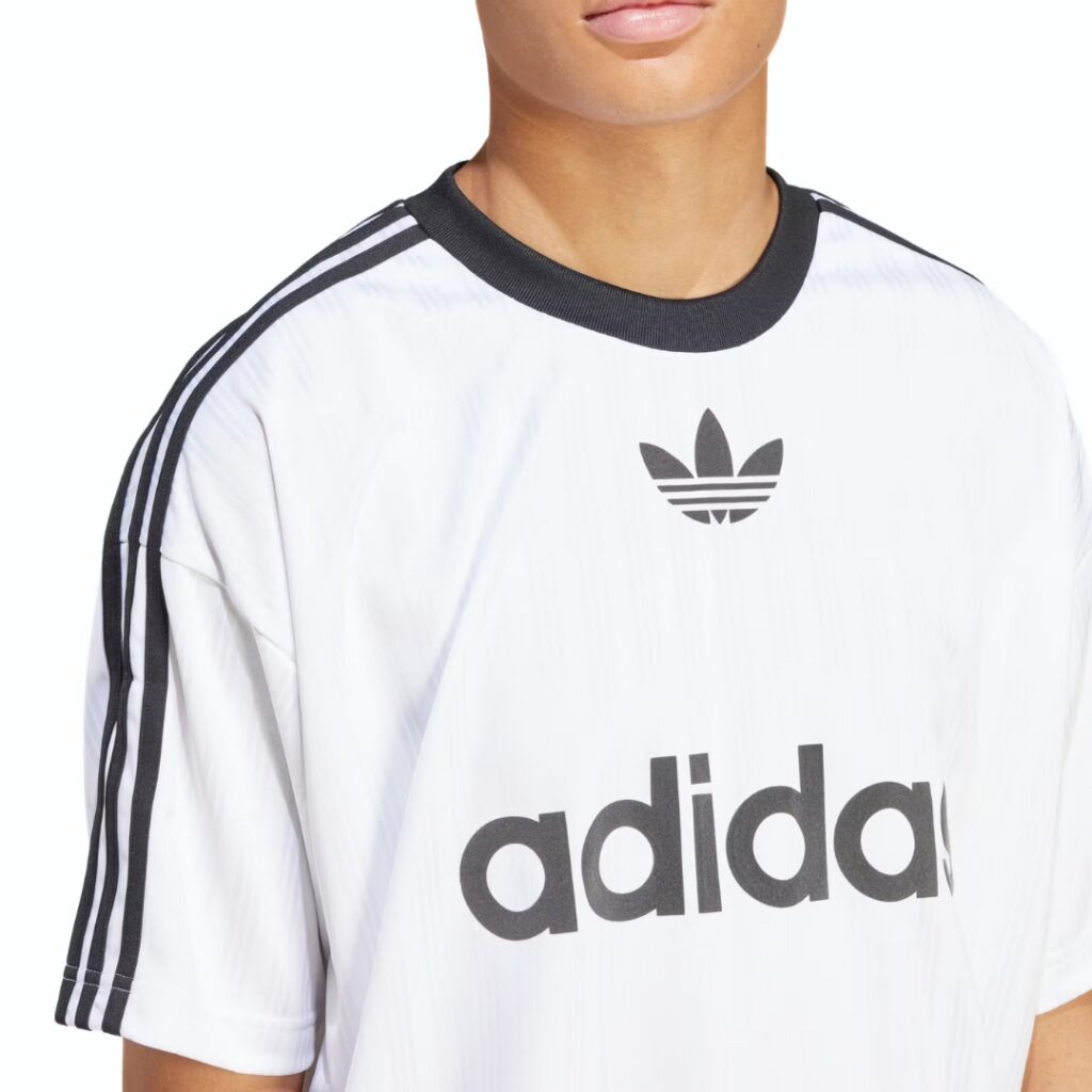 Adidas T-shirt Adicolor - White/Black - immagine 2