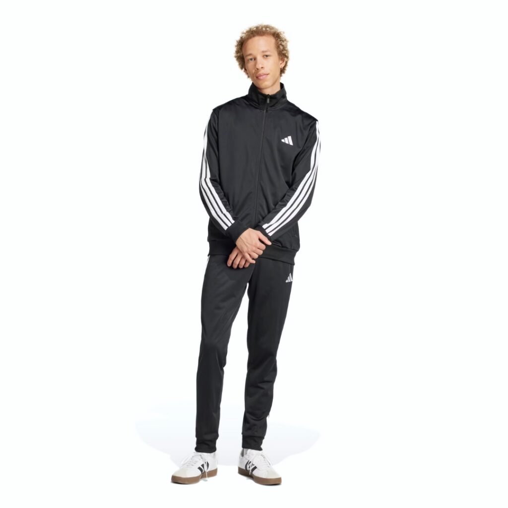Adidas Tuta Basic 3-Stripes - Black
